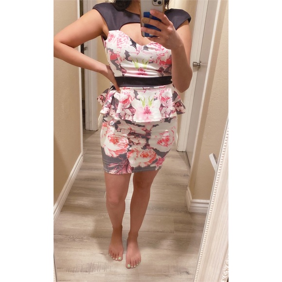 Arden B peplum dress - Picture 2 of 6